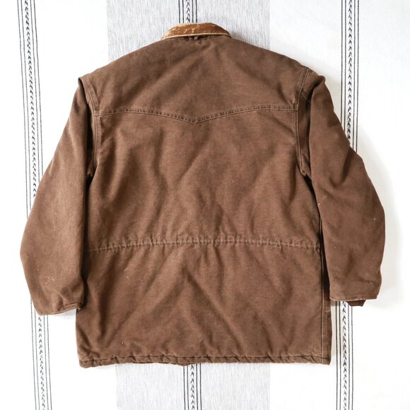 Vintage 90's Carhartt Quilt Lined Barn Jacket | Large - Picture 9 of 10